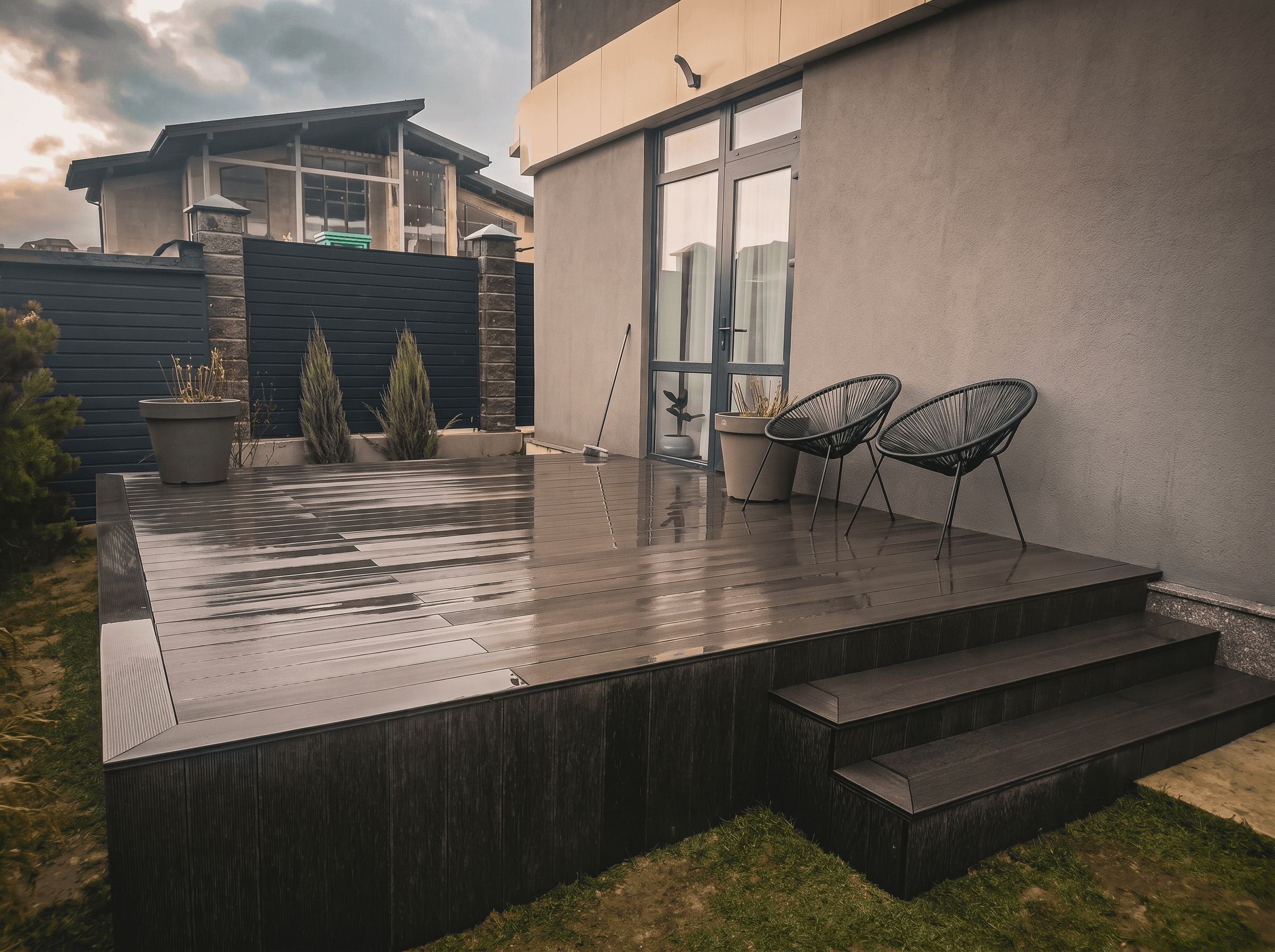 Работа Handecking: Терраса 20 м² - террасная доска ДПК в Алматы